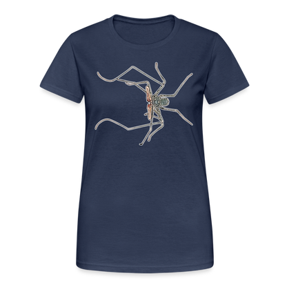 Frauen Gildan Heavy T-Shirt Euphrynichus bacillifer - Navy