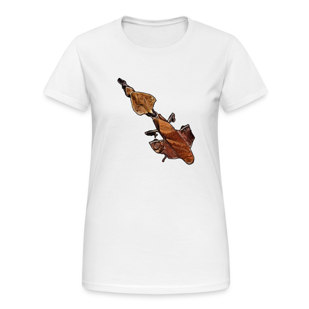 Frauen Gildan Heavy T-Shirt Phyllocrania paradoxa female - weiß