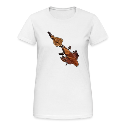 Frauen Gildan Heavy T-Shirt Phyllocrania paradoxa female - weiß