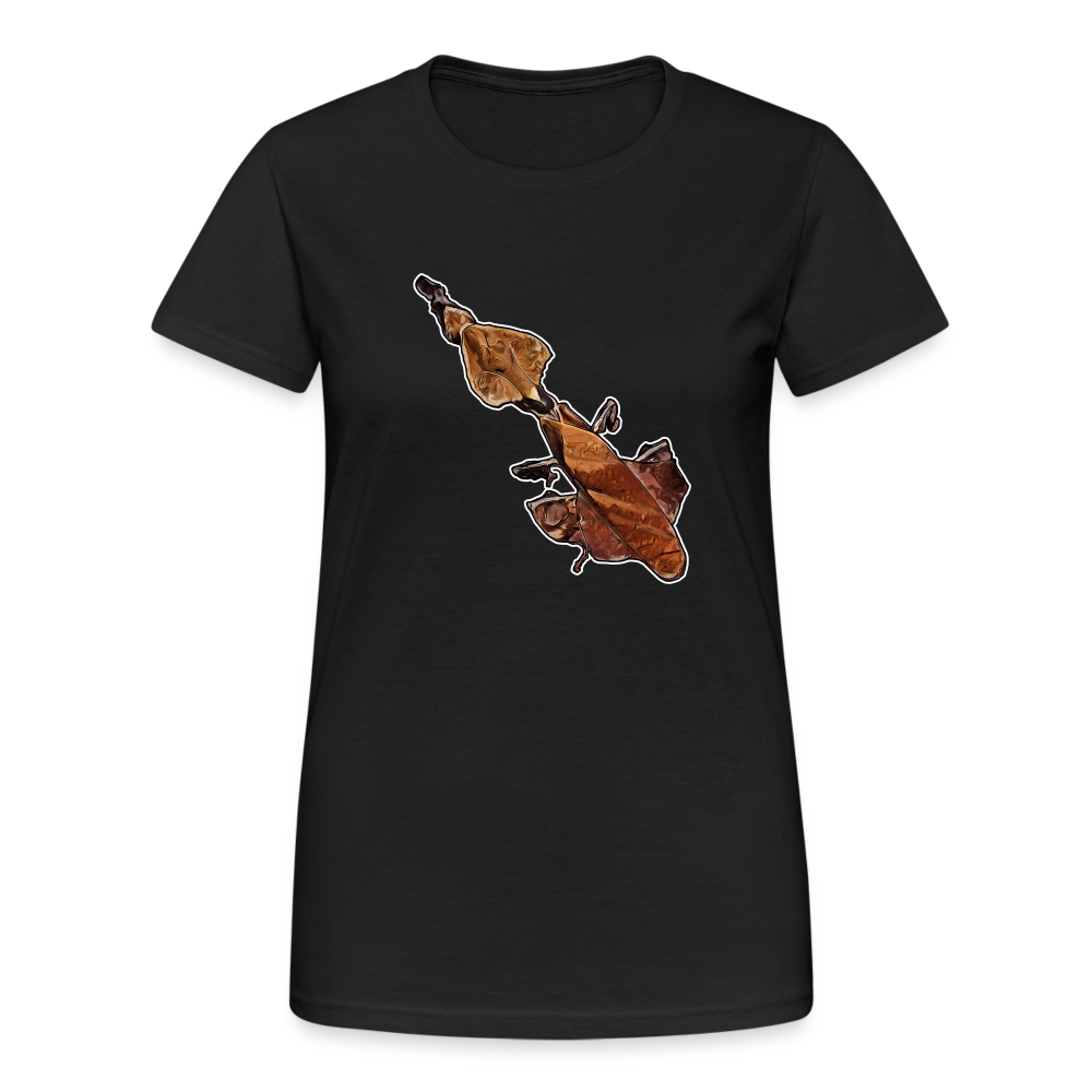 Frauen Gildan Heavy T-Shirt Phyllocrania paradoxa female - Schwarz