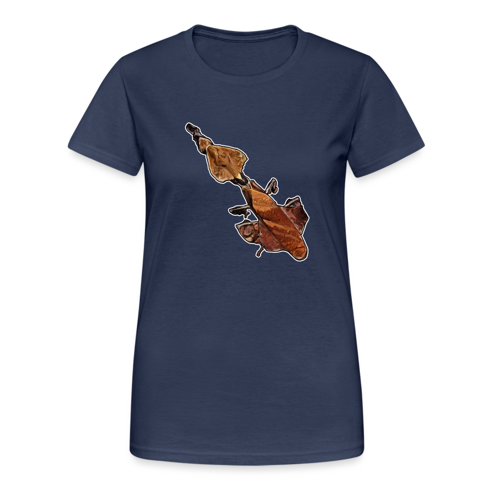 Frauen Gildan Heavy T-Shirt Phyllocrania paradoxa female - Navy