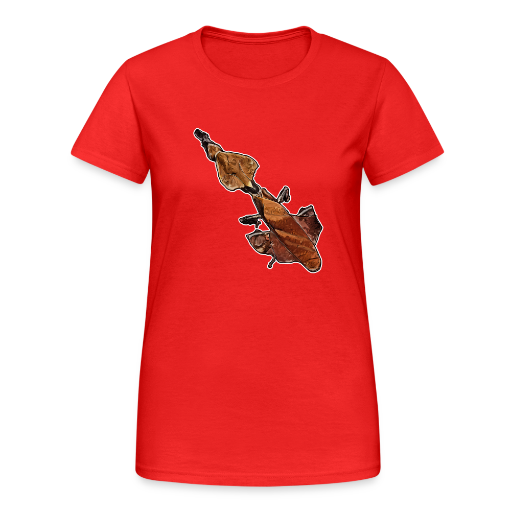 Frauen Gildan Heavy T-Shirt Phyllocrania paradoxa female - Rot