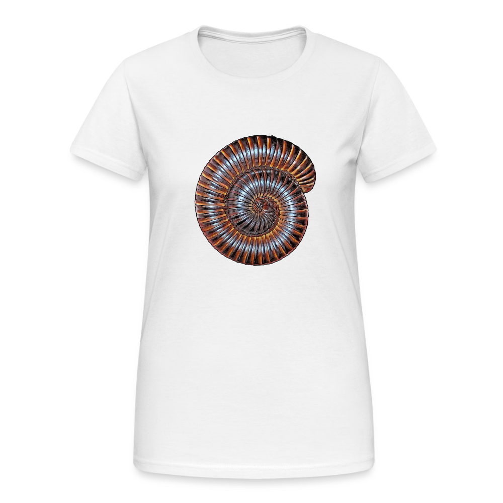 Frauen Gildan Heavy T-Shirt Archispirostreptus gigas - weiß