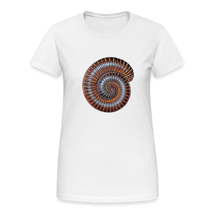 Frauen Gildan Heavy T-Shirt Archispirostreptus gigas - weiß