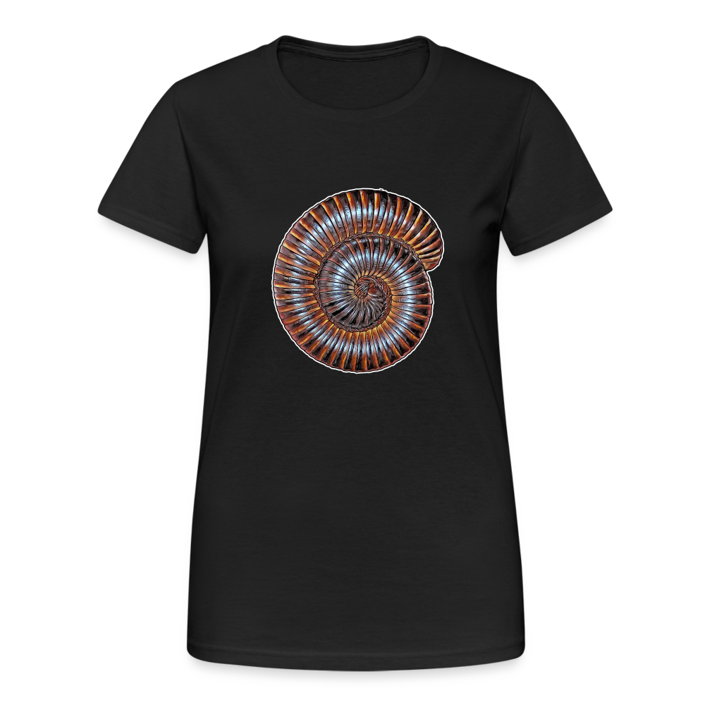 Frauen Gildan Heavy T-Shirt Archispirostreptus gigas - Schwarz