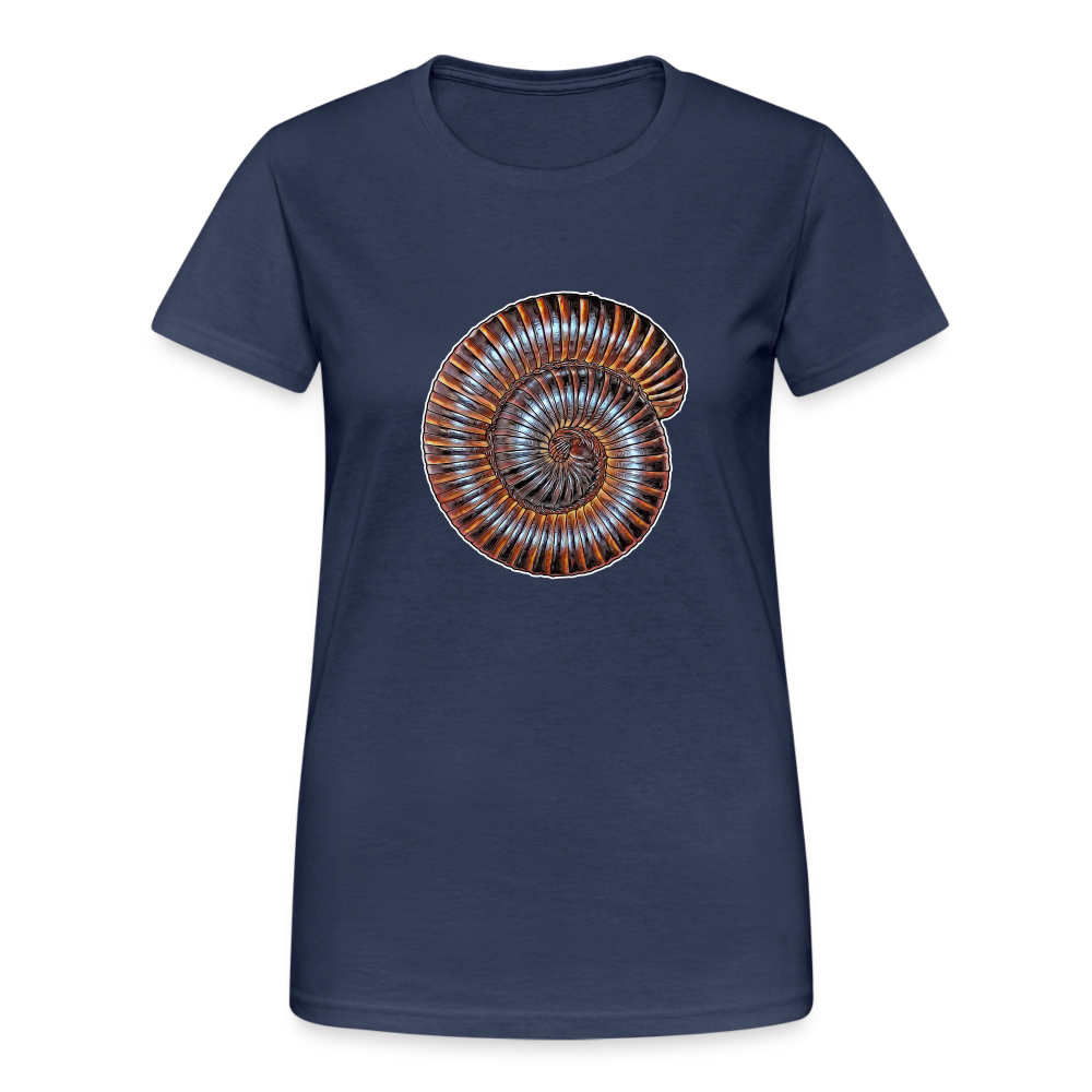 Frauen Gildan Heavy T-Shirt Archispirostreptus gigas - Navy