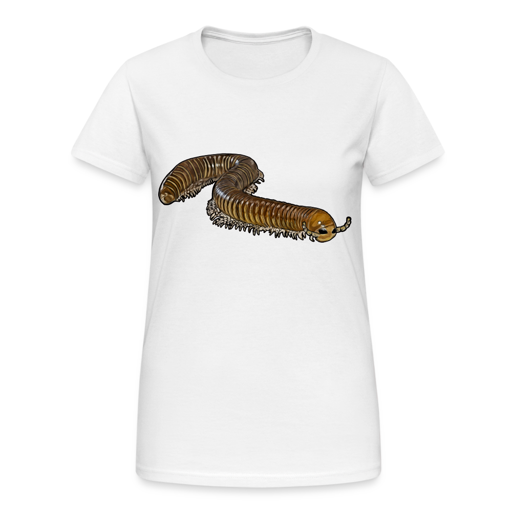 Frauen Gildan Heavy T-Shirt Telodeinopus aoutii - weiß