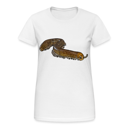 Frauen Gildan Heavy T-Shirt Telodeinopus aoutii - weiß