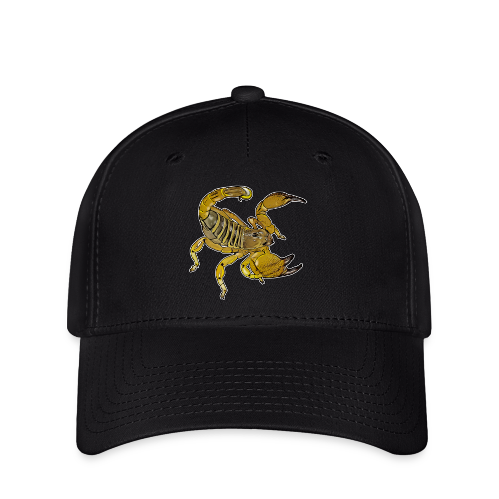 Flexfit Cap Scorpio maurus palmatus - Schwarz