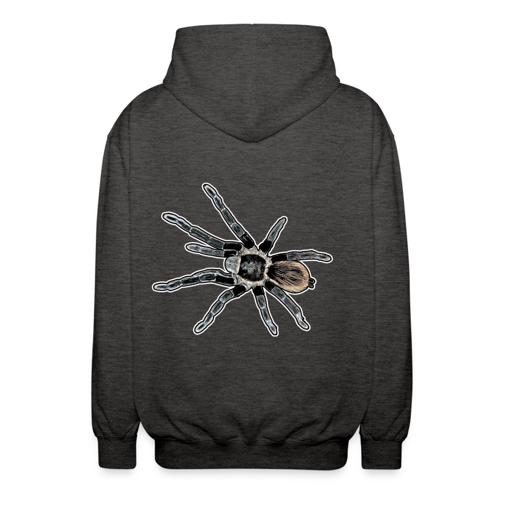 Unisex Zip-Hoodie Tliltocatl vagans - Anthrazit