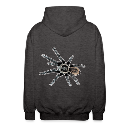 Unisex Zip-Hoodie Tliltocatl vagans - Anthrazit