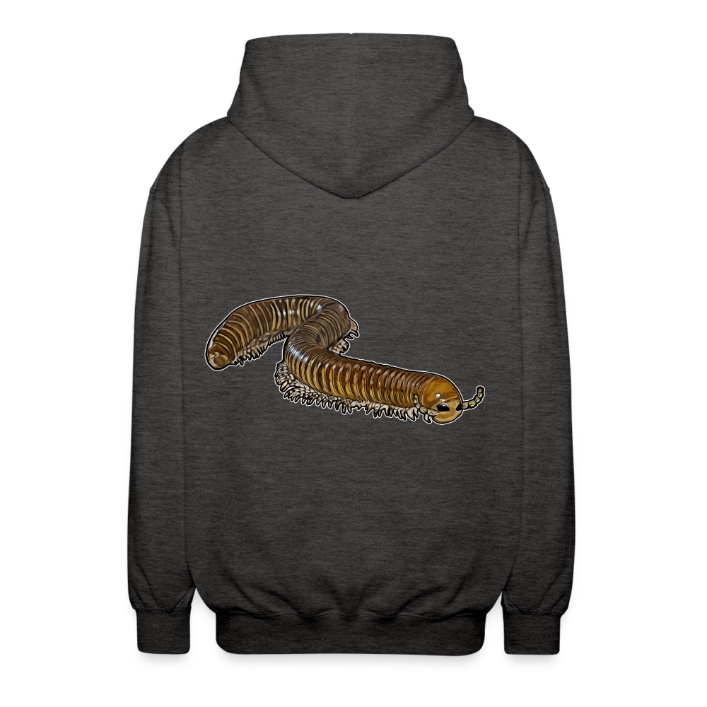 Unisex Zip-Hoodie Telodeinopus aoutii - Anthrazit