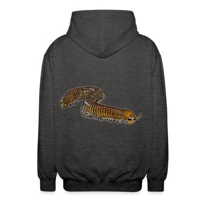 Unisex Zip-Hoodie Telodeinopus aoutii - Anthrazit