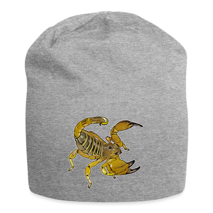 Jersey-Beanie Scorpio maurus palmatus - Grau meliert