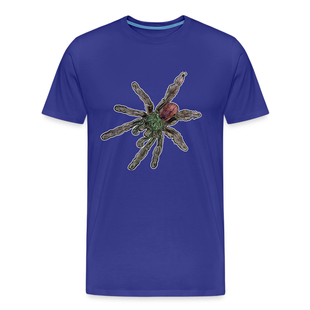 Männer Basic T-Shirt Caribena versicolor - Königsblau