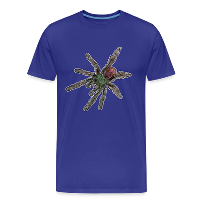 Männer Basic T-Shirt Caribena versicolor - Königsblau