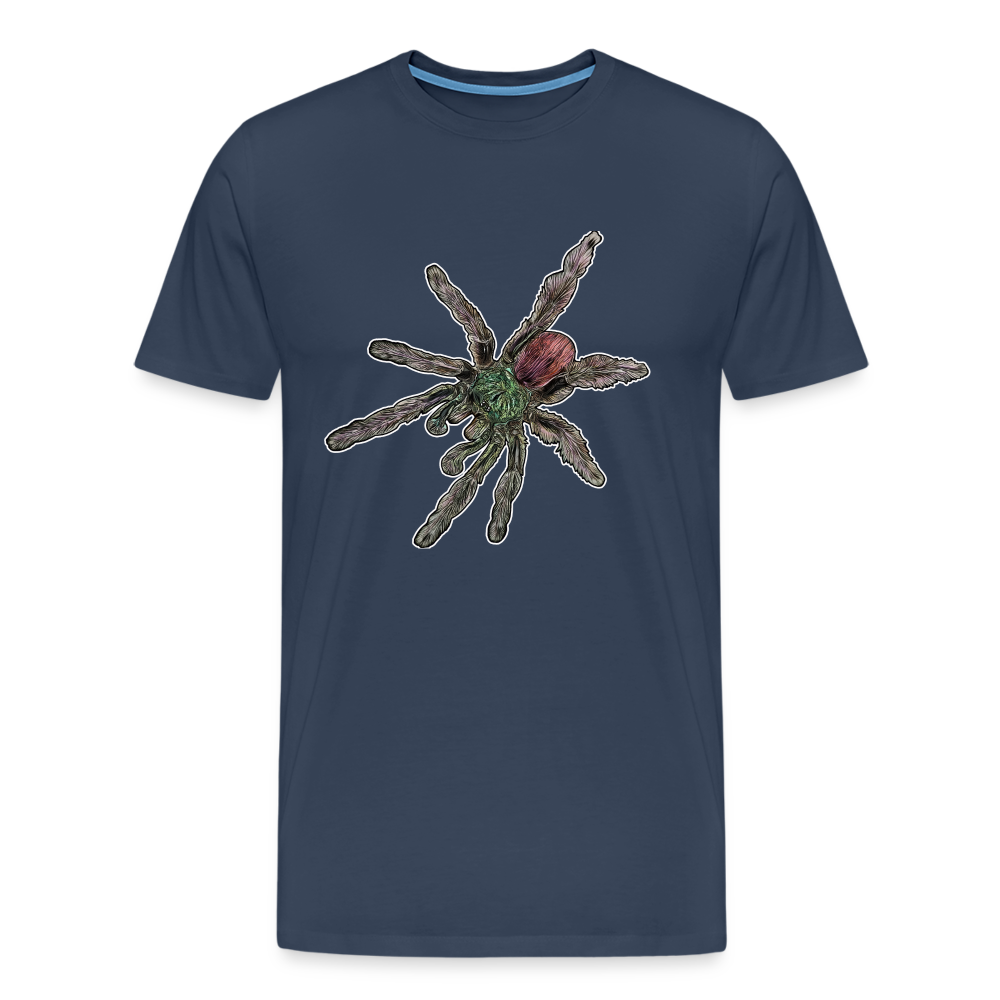 Männer Basic T-Shirt Caribena versicolor - Navy