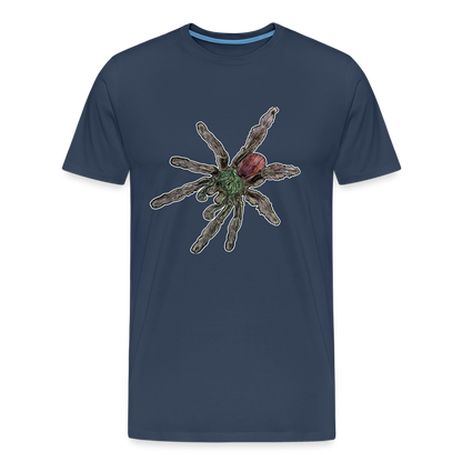 Männer Basic T-Shirt Caribena versicolor - Navy