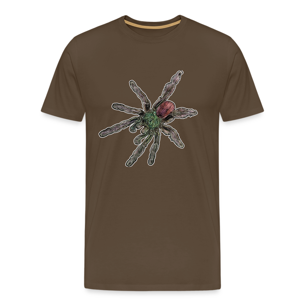 Männer Basic T-Shirt Caribena versicolor - Edelbraun