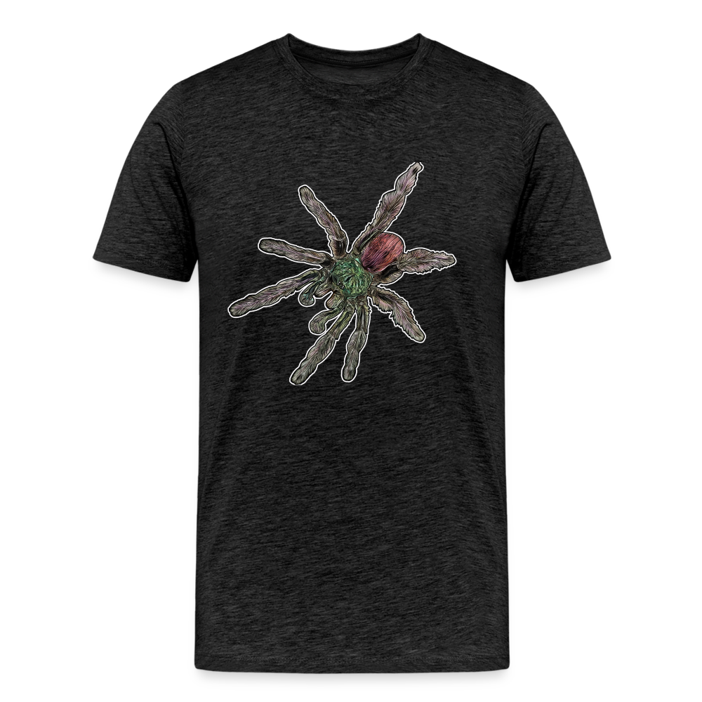 Männer Basic T-Shirt Caribena versicolor - Anthrazit