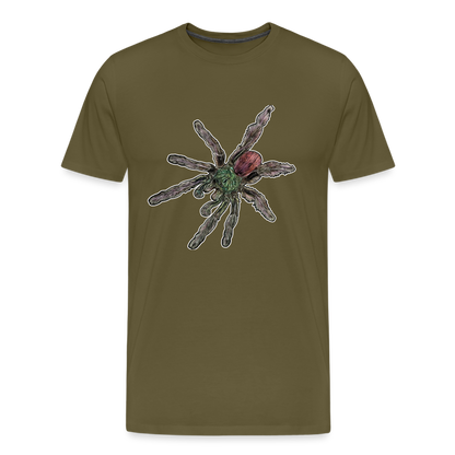 Männer Basic T-Shirt Caribena versicolor - Khaki
