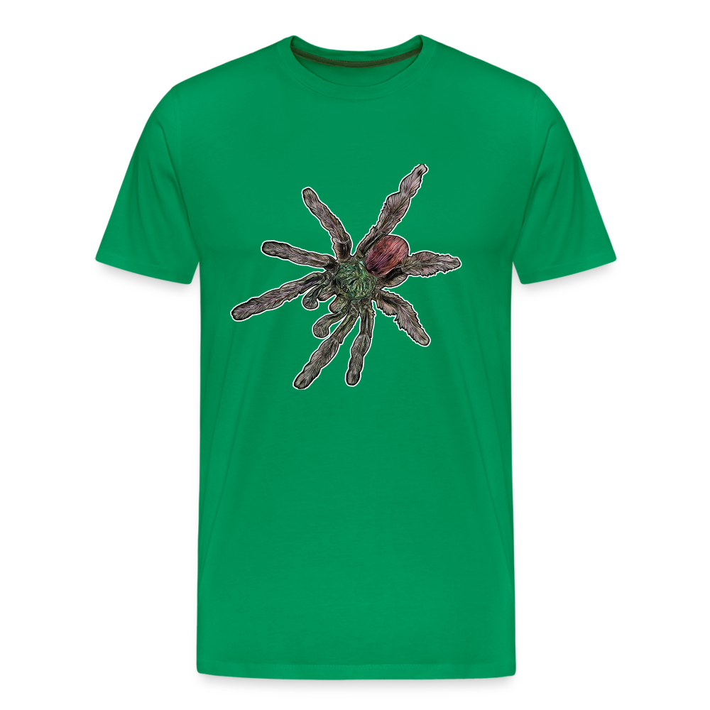 Männer Basic T-Shirt Caribena versicolor - Kelly Green