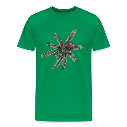 Männer Basic T-Shirt Caribena versicolor - Kelly Green