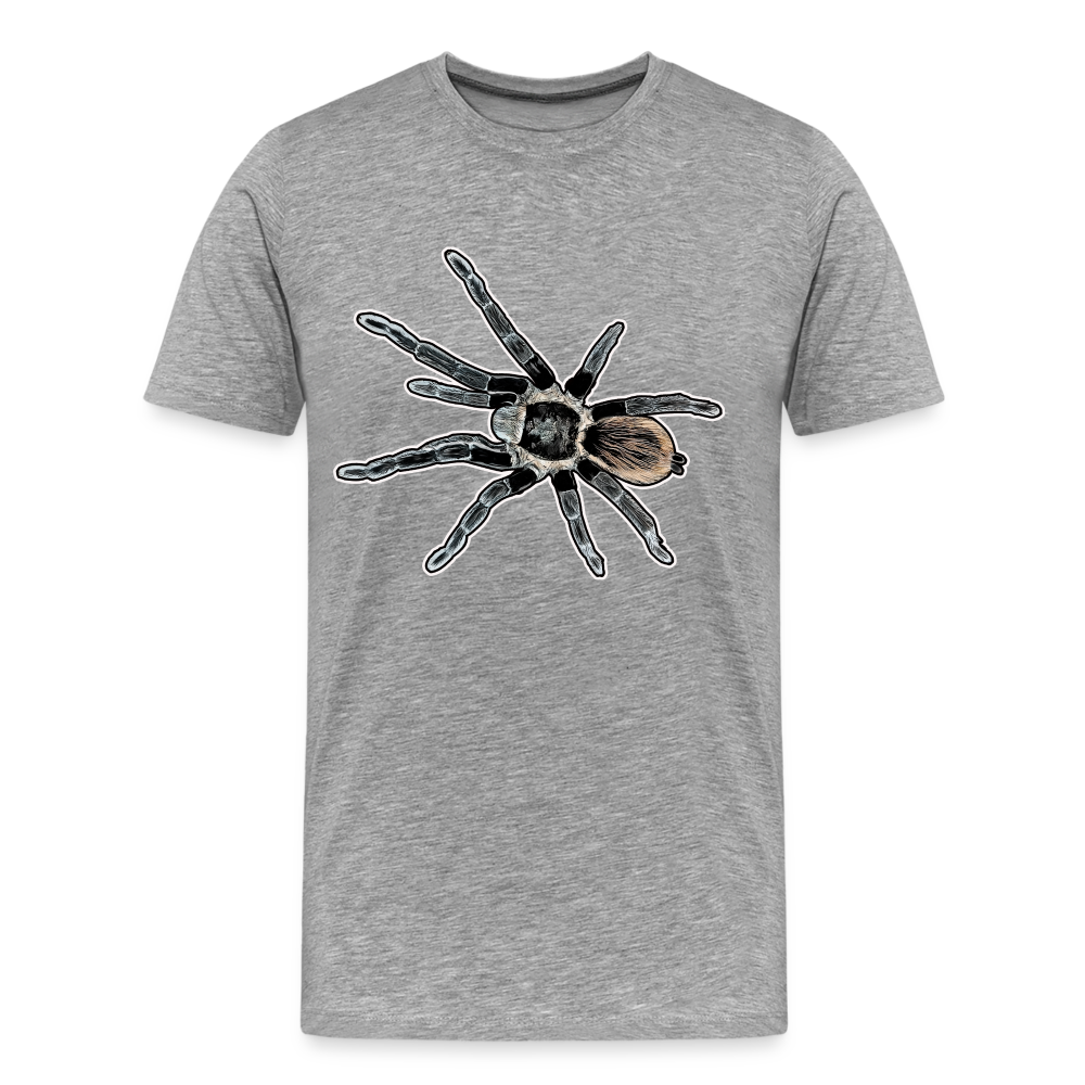 Männer Basic T-Shirt Tliltocatl vagans - Grau meliert