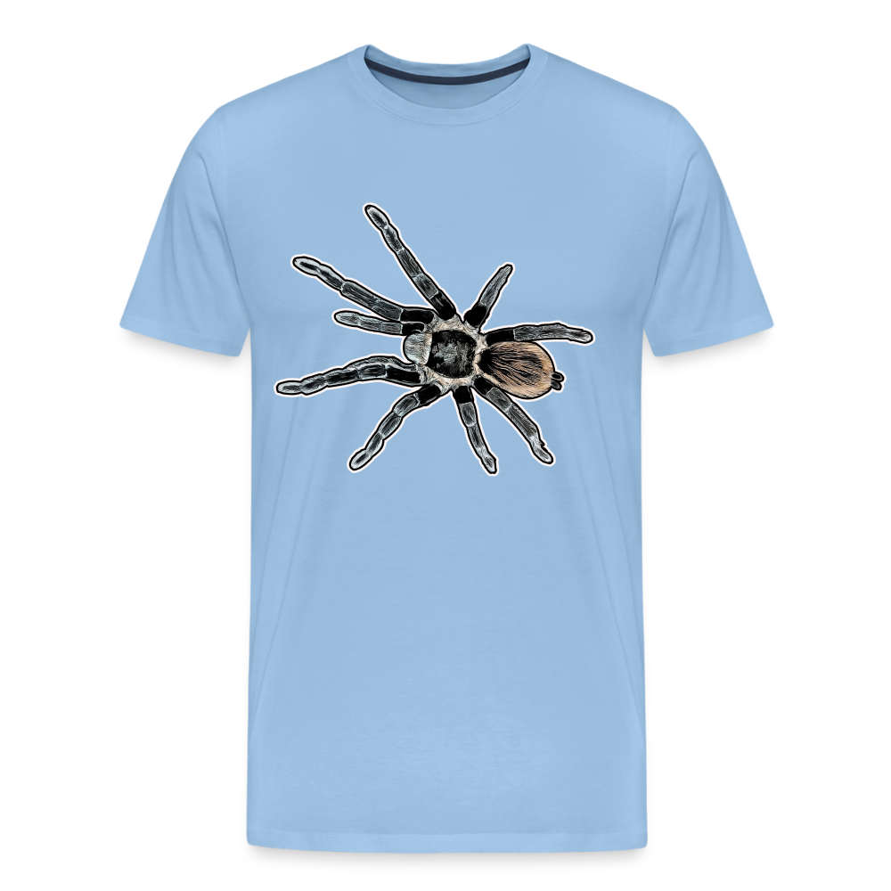 Männer Basic T-Shirt Tliltocatl vagans - Sky