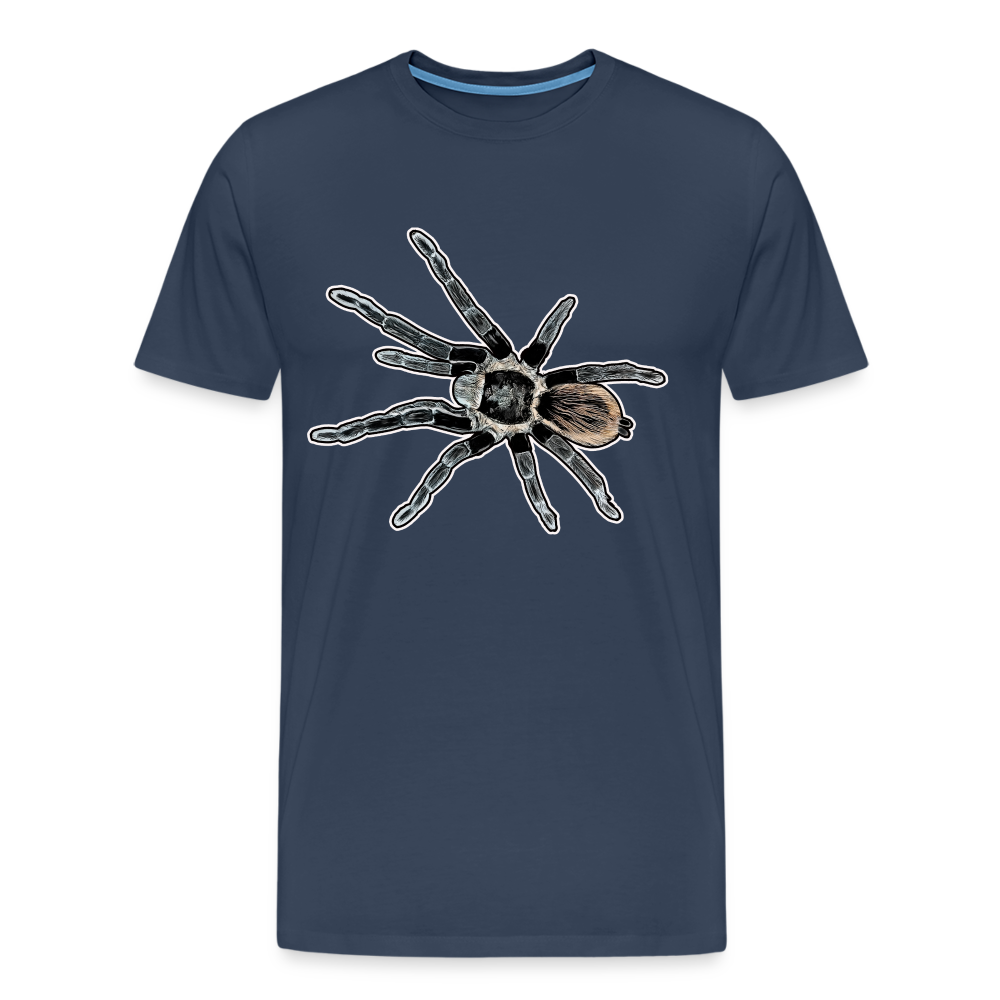 Männer Basic T-Shirt Tliltocatl vagans - Navy