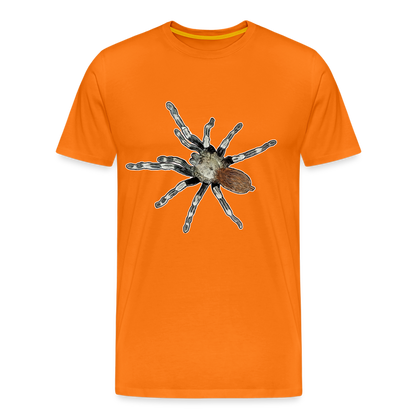 Männer Basic T-Shirt Nhandu chromatus - Orange