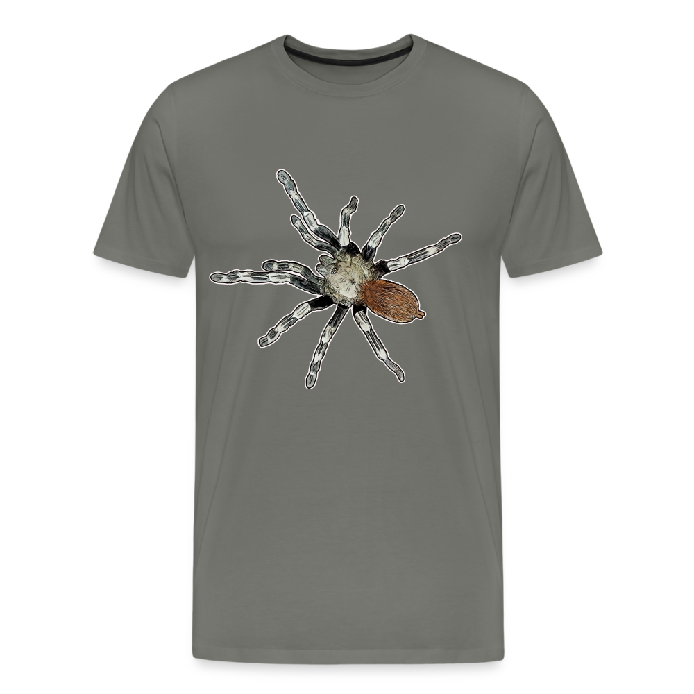 Männer Basic T-Shirt Nhandu chromatus - Asphalt