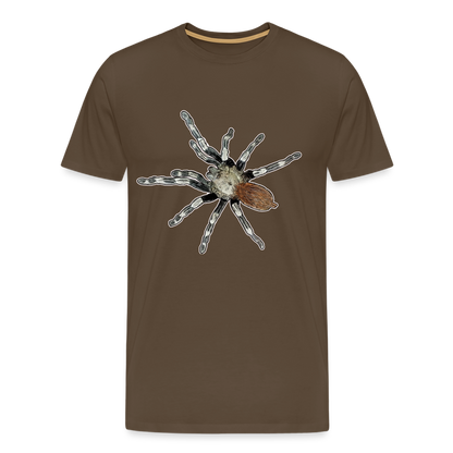 Männer Basic T-Shirt Nhandu chromatus - Edelbraun
