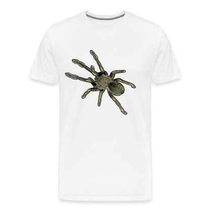 Männer Basic T-Shirt Ephebopus murinus - weiß