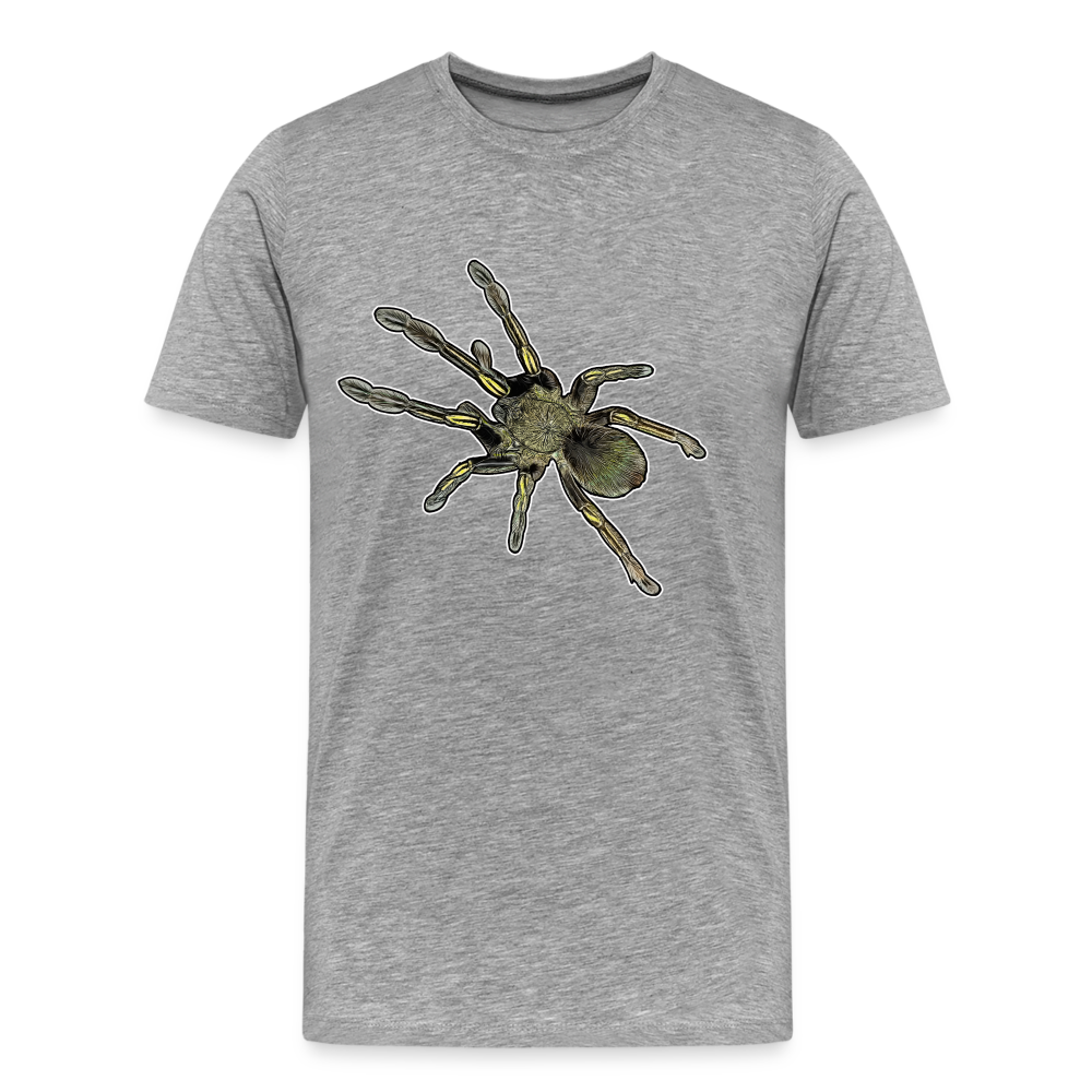Männer Basic T-Shirt Ephebopus murinus - Grau meliert