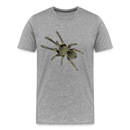 Männer Basic T-Shirt Ephebopus murinus - Grau meliert