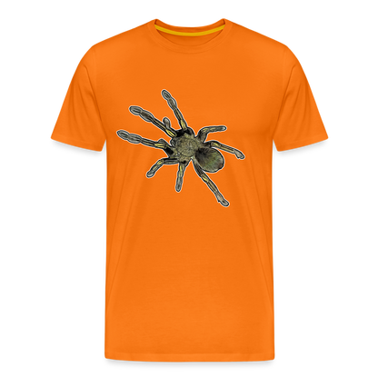Männer Basic T-Shirt Ephebopus murinus - Orange