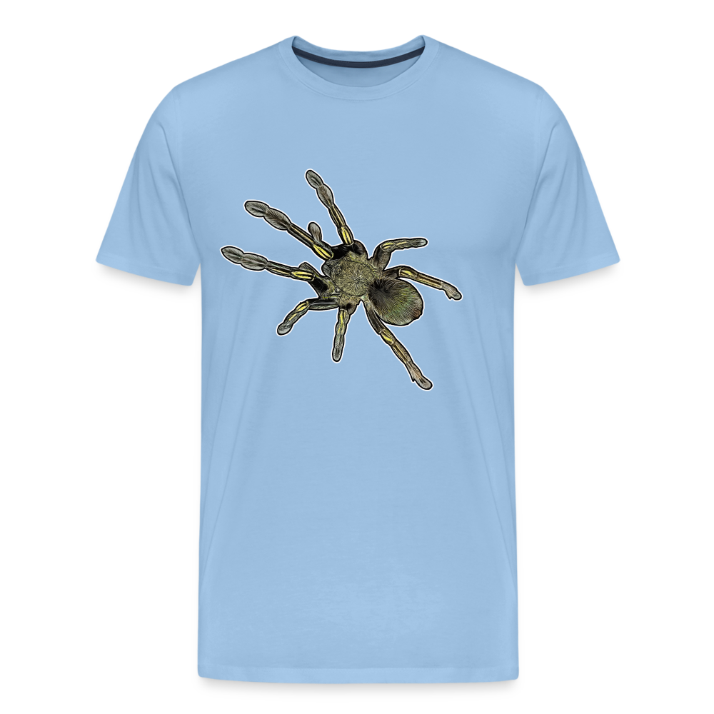 Männer Basic T-Shirt Ephebopus murinus - Sky