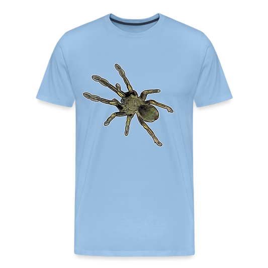 Männer Basic T-Shirt Ephebopus murinus - Sky