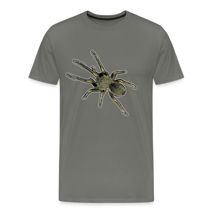 Männer Basic T-Shirt Ephebopus murinus - Asphalt