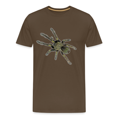 Männer Basic T-Shirt Ephebopus murinus - Edelbraun
