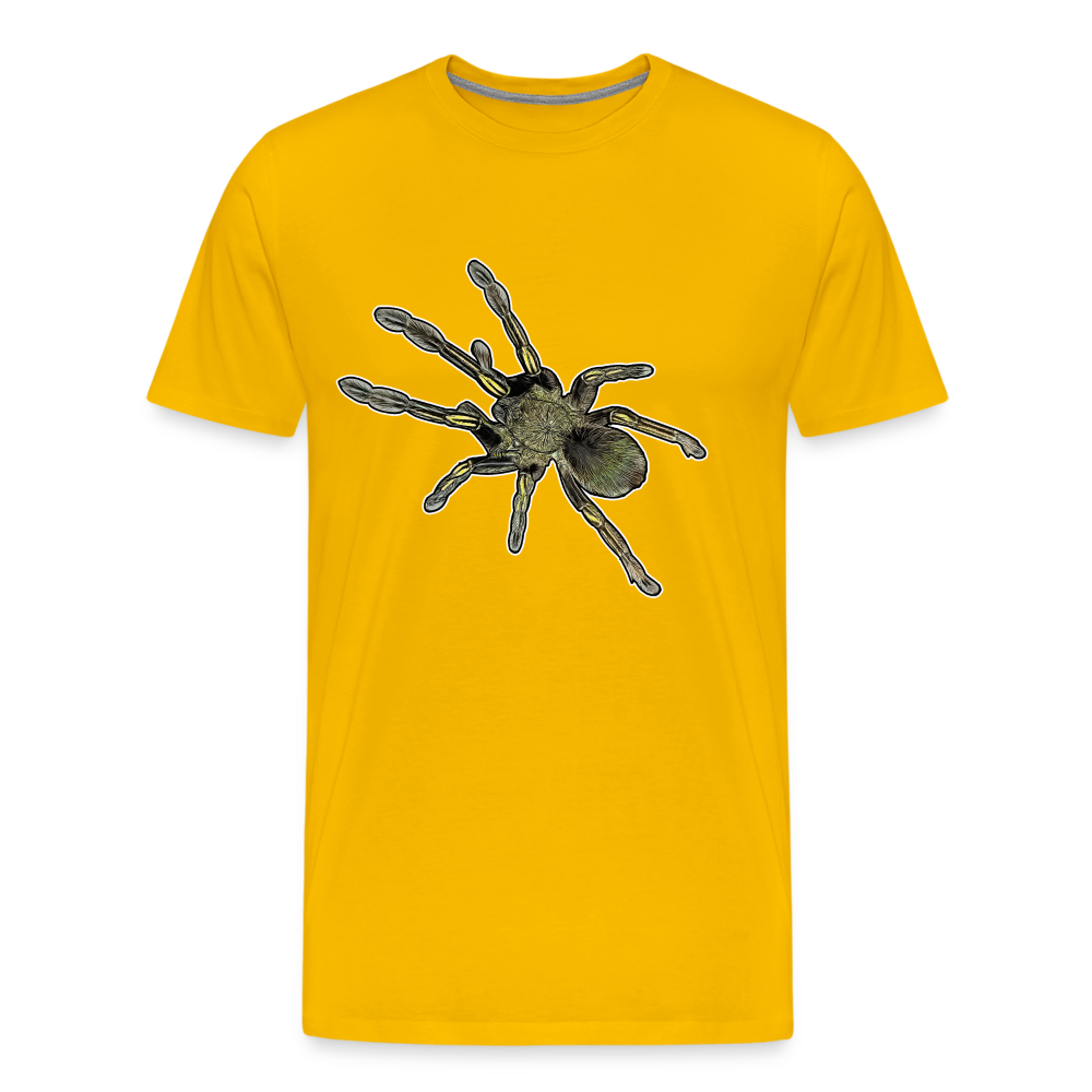 Männer Basic T-Shirt Ephebopus murinus - Sonnengelb