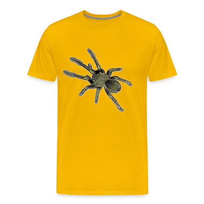 Männer Basic T-Shirt Ephebopus murinus - Sonnengelb