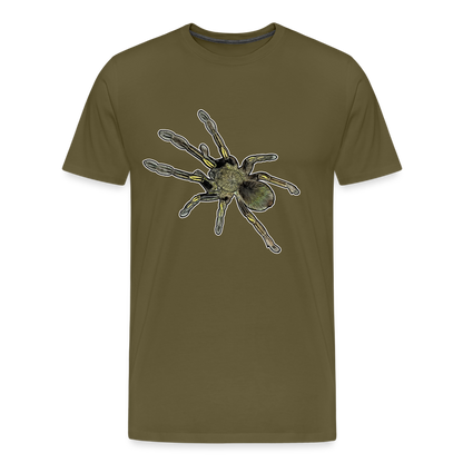 Männer Basic T-Shirt Ephebopus murinus - Khaki