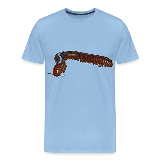 Männer Basic T-Shirt Ophistreptus guineensis - Sky