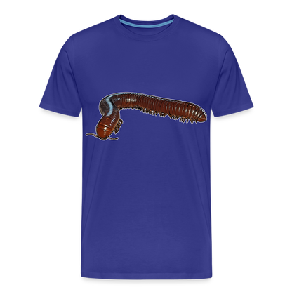 Männer Basic T-Shirt Ophistreptus guineensis - Königsblau