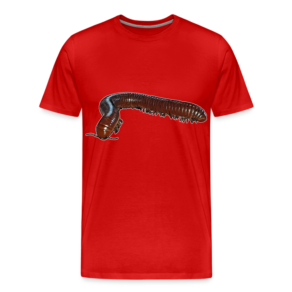 Männer Basic T-Shirt Ophistreptus guineensis - Rot