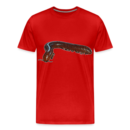 Männer Basic T-Shirt Ophistreptus guineensis - Rot