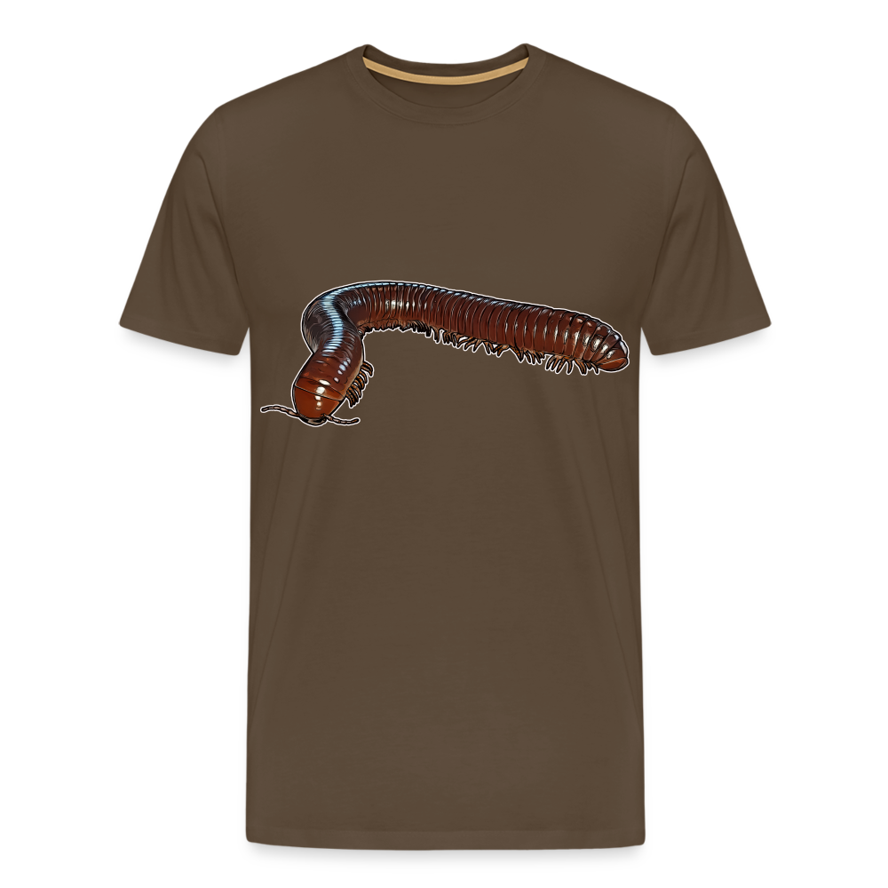 Männer Basic T-Shirt Ophistreptus guineensis - Edelbraun