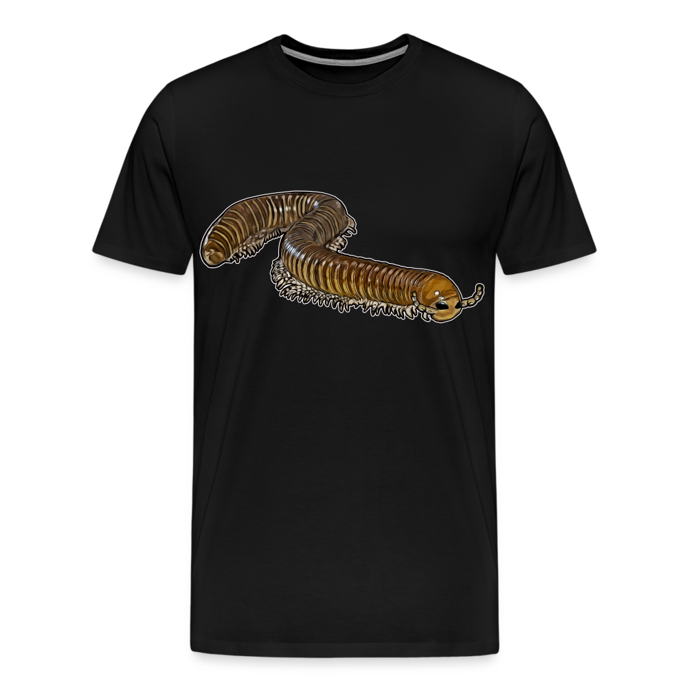 Männer Basic T-Shirt Telodeinopus aoutii - Schwarz